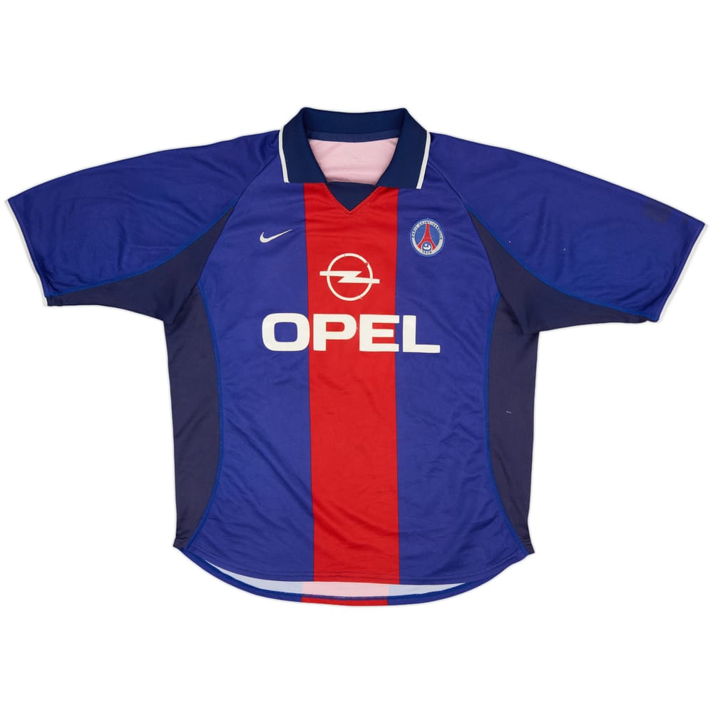 2000-01 Paris Saint-Germain Home Shirt #11 - 5/10 - (XL)