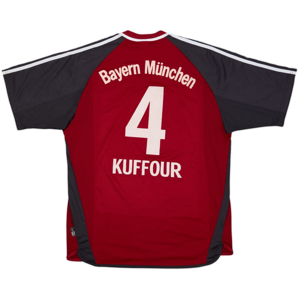 2001-02 Bayern Munich Home Shirt Kuffour #4 - 8/10 - (L)