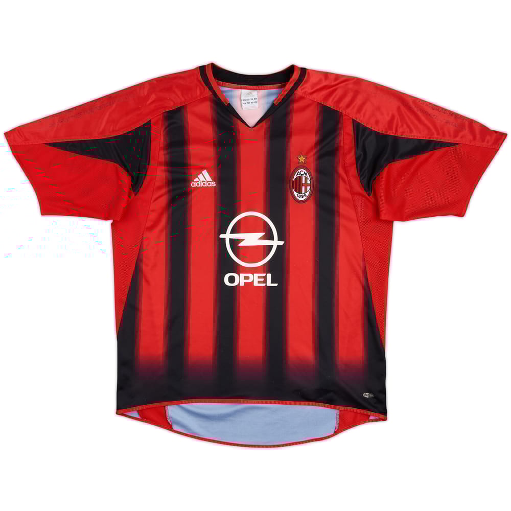 2004-05 AC Milan Home Shirt - 4/10 - (L)
