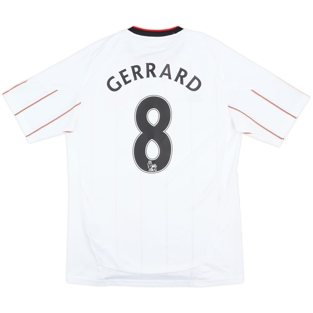 2010-11 Liverpool Away Shirt Gerrard #8 - 6/10 - (M)