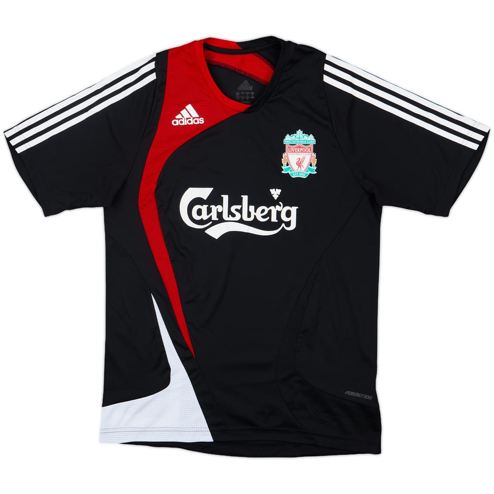 2007-08 Liverpool adidas Training Shirt - 7/10 - (S)