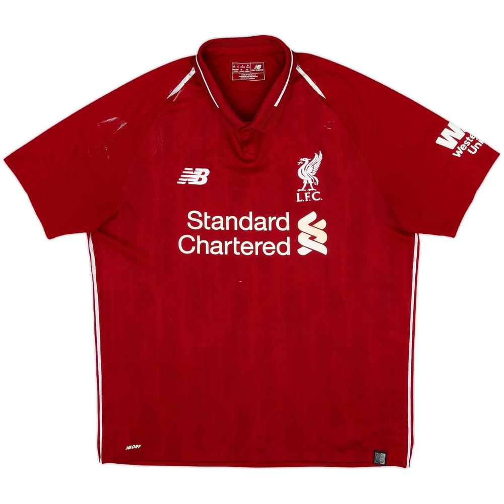 2018-19 Liverpool Home Shirt - 4/10 - (L)