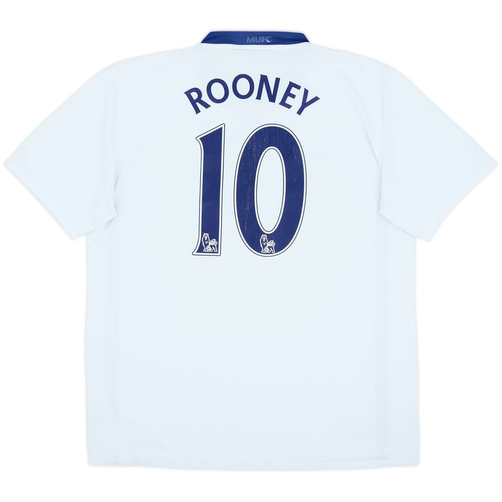 2008-10 Manchester United Away Shirt Rooney #10 - 6/10 - (L)