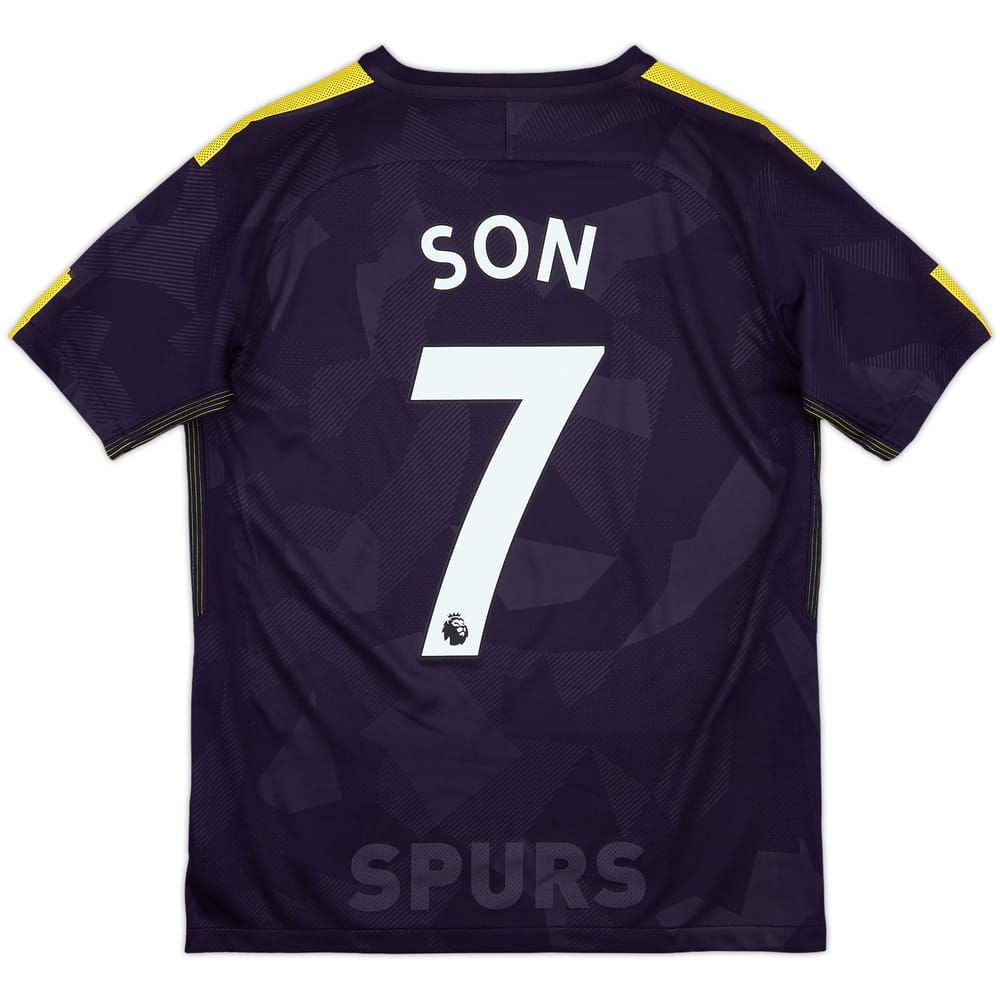 2017-18 Tottenham Third Shirt Son #7 - 8/10 - (XL.Boys)