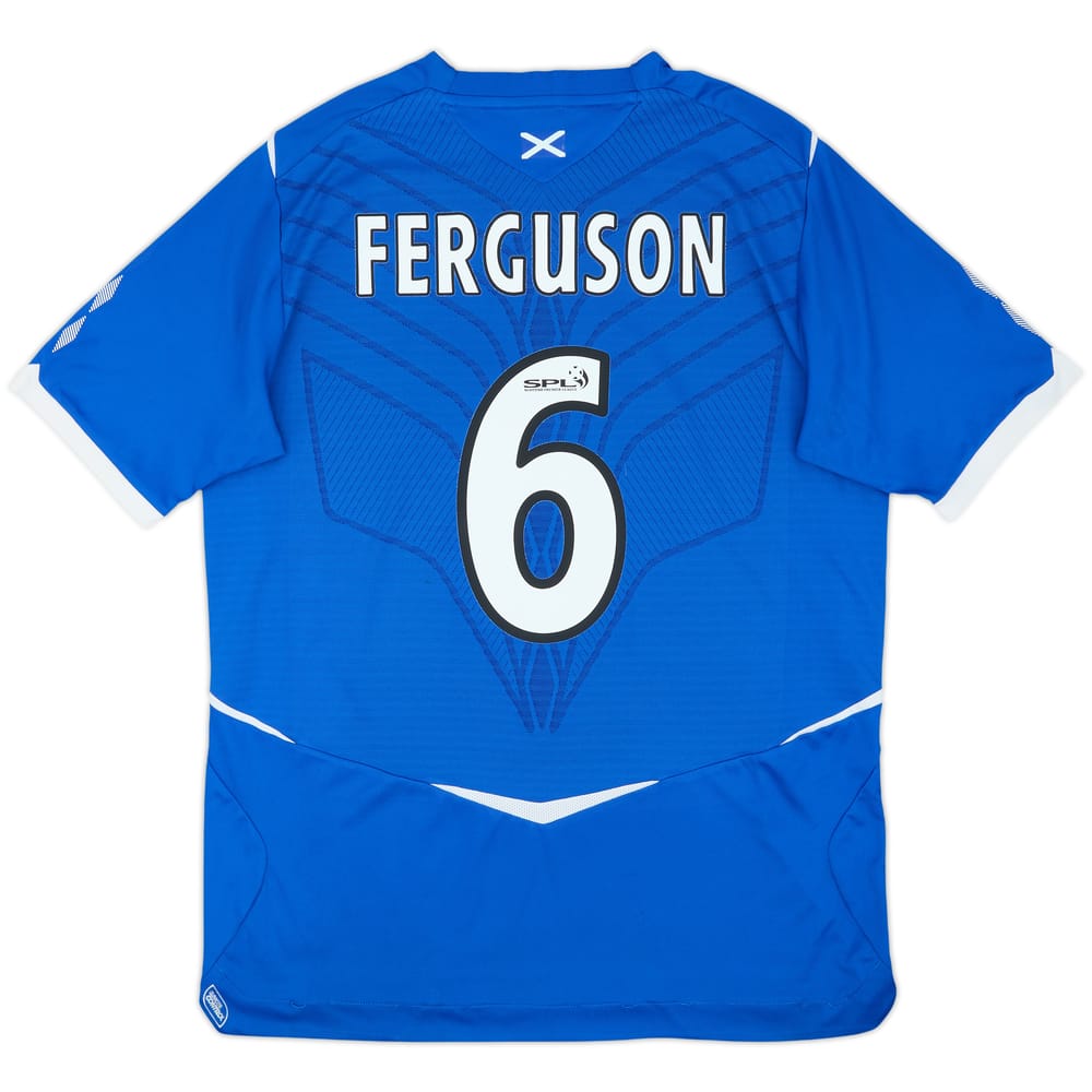2008-09 Rangers Home Shirt Ferguson #6 - 5/10 - (L)