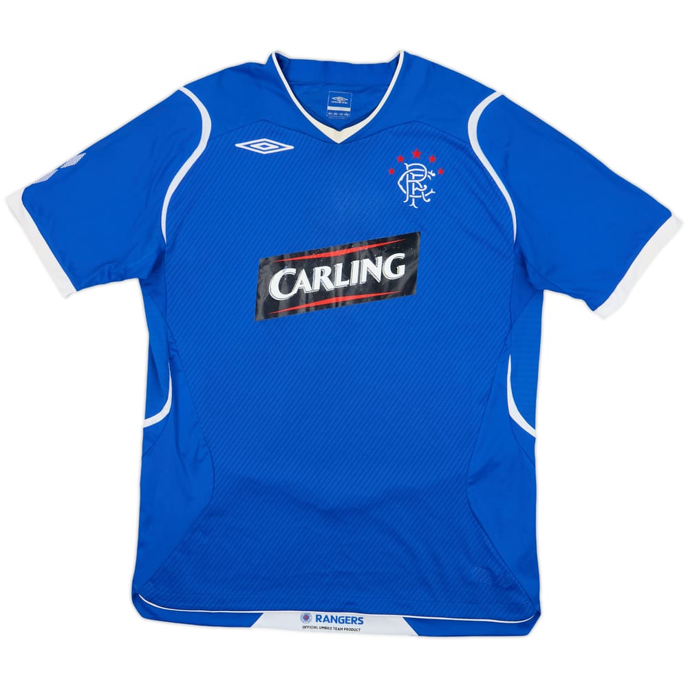 2008-09 Rangers Home Shirt - 6/10 - (L)