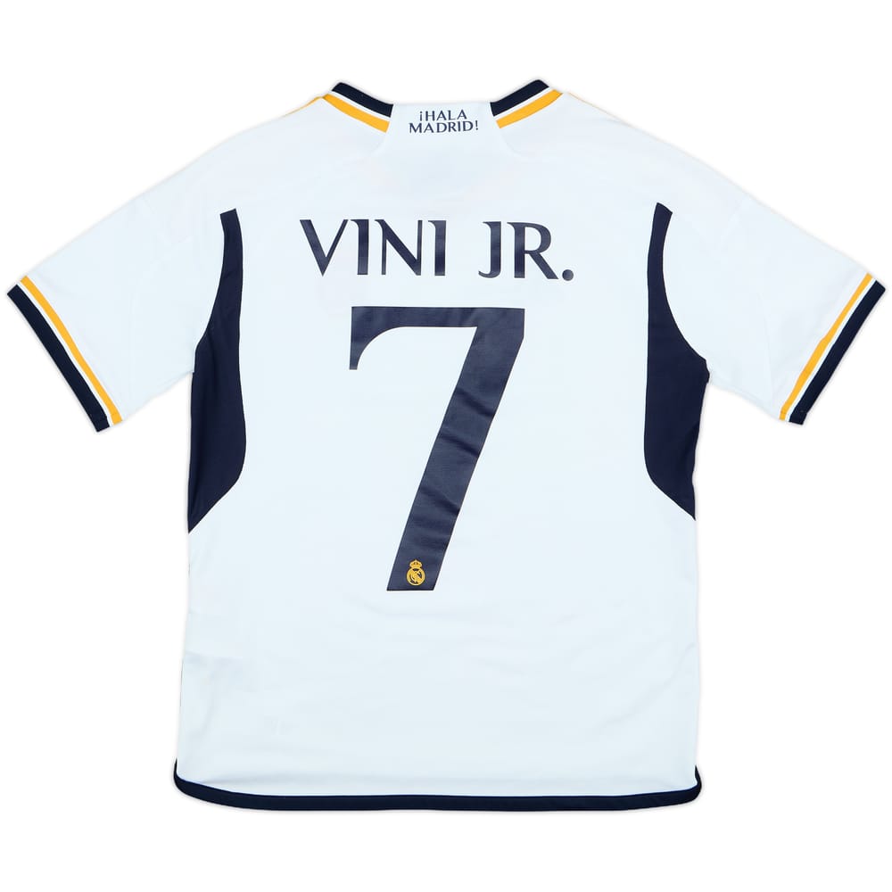 2023-24 Real Madrid Home Shirt Vini Jr. #7 - 7/10 - (L.Boys)