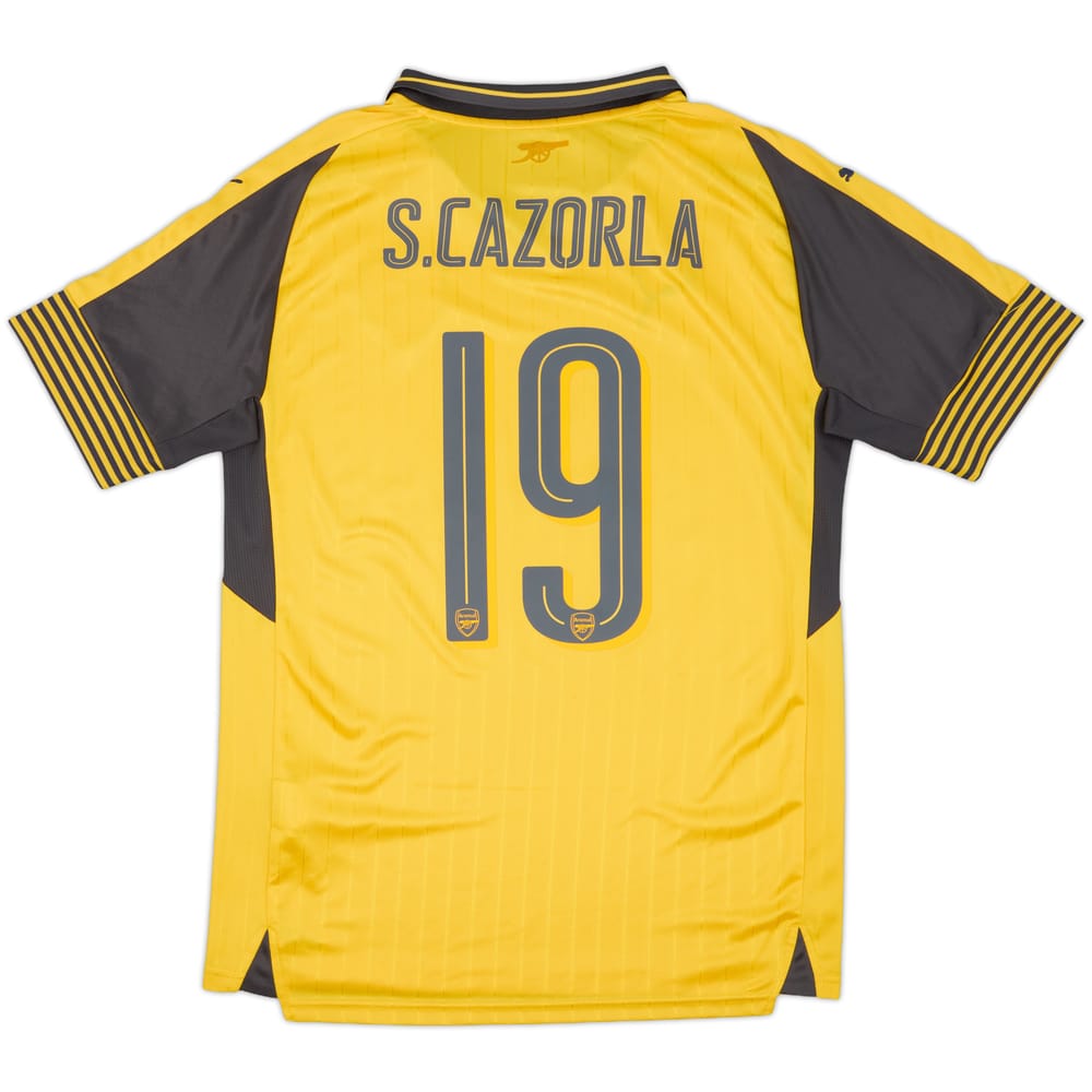 2016-17 Arsenal Away Shirt S.Cazorla #19 - 5/10 - (M)