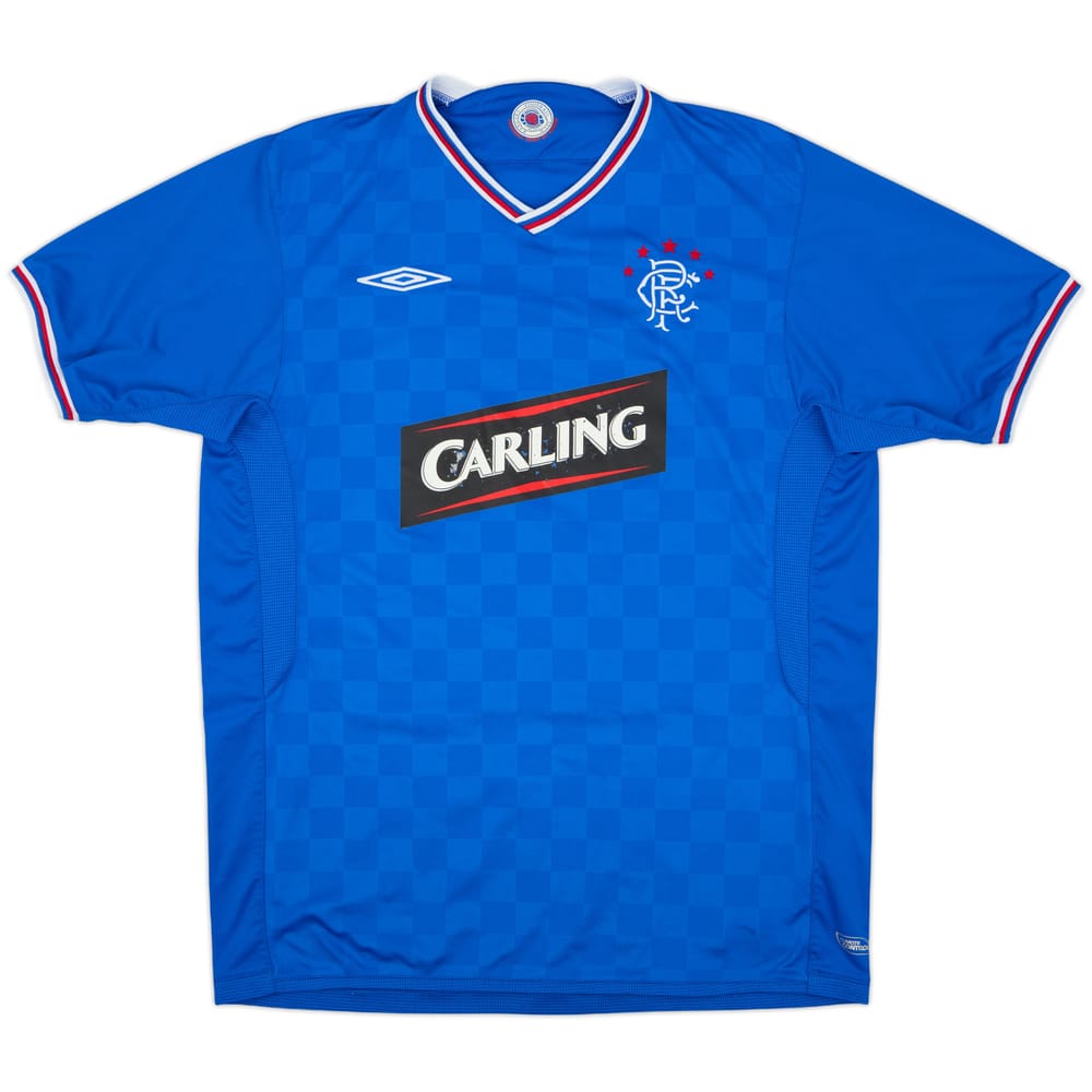 2009-10 Rangers Home Shirt - 6/10 - (L)