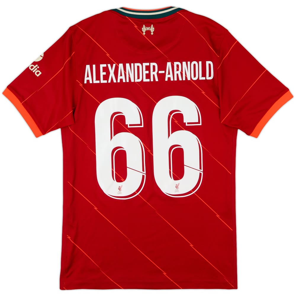 2021-22 Liverpool Home Shirt Alexander-Arnold #66 - 6/10 - (S)