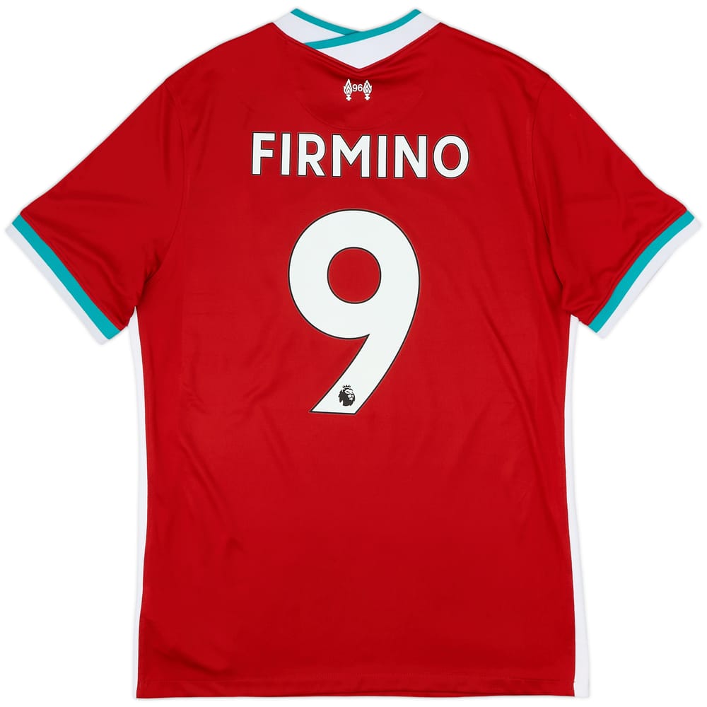 2020-21 Liverpool Home Shirt Firmino #9 - 7/10 - (L)