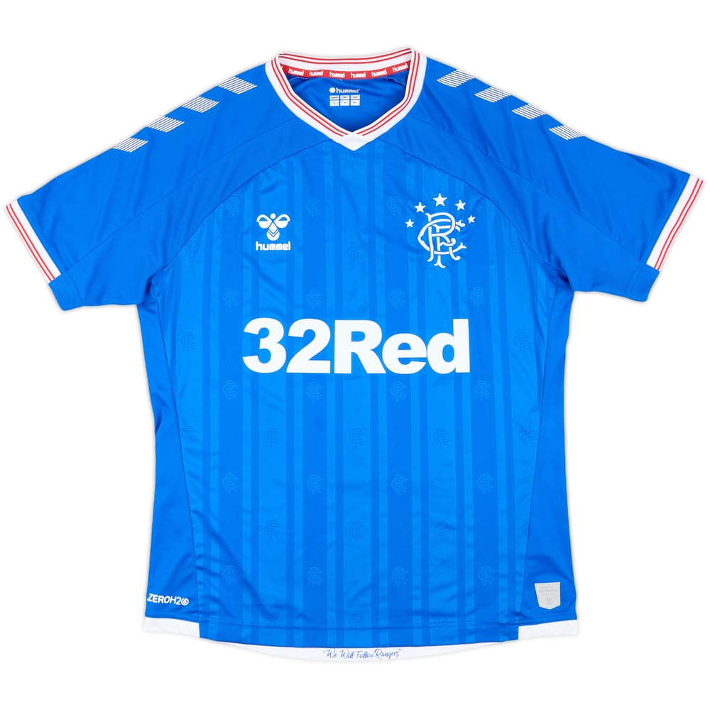 2019-20 Rangers Home Shirt - 10/10 - (L)