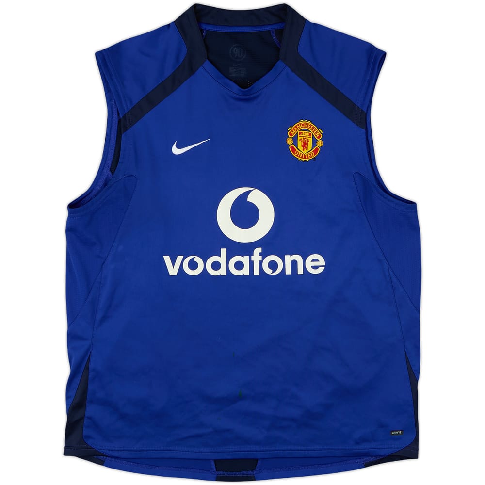 2005-06 Manchester United Nike Training Vest - 6/10 - (L)
