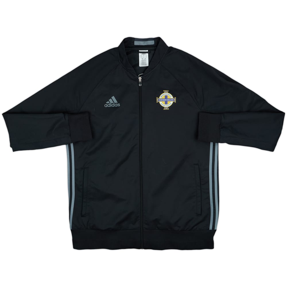 2016-17 Northern Ireland adidas Track Jacket - 8/10 - (L)