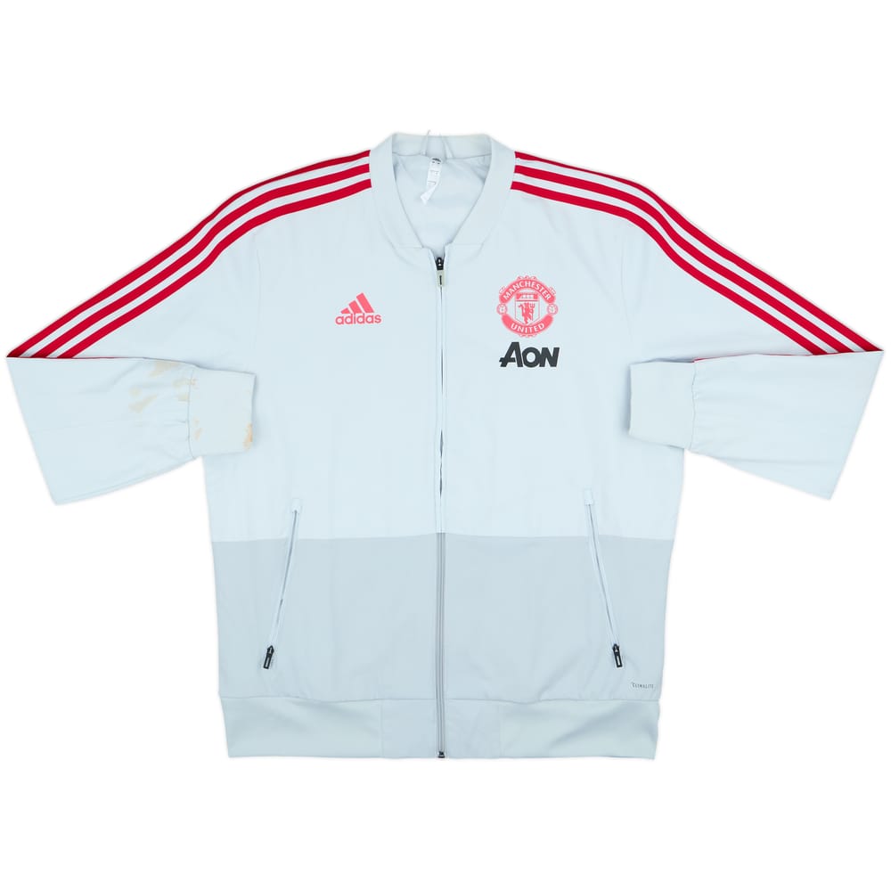 2018-19 Manchester United adidas Track Jacket - 8/10 - (L)