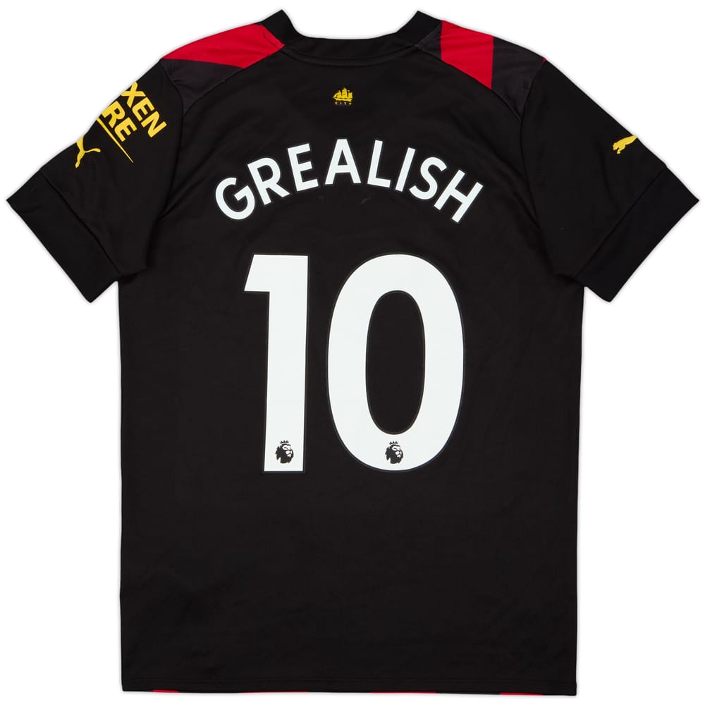 2022-23 Manchester City Away Shirt Grealish #10 - 6/10 - (S)