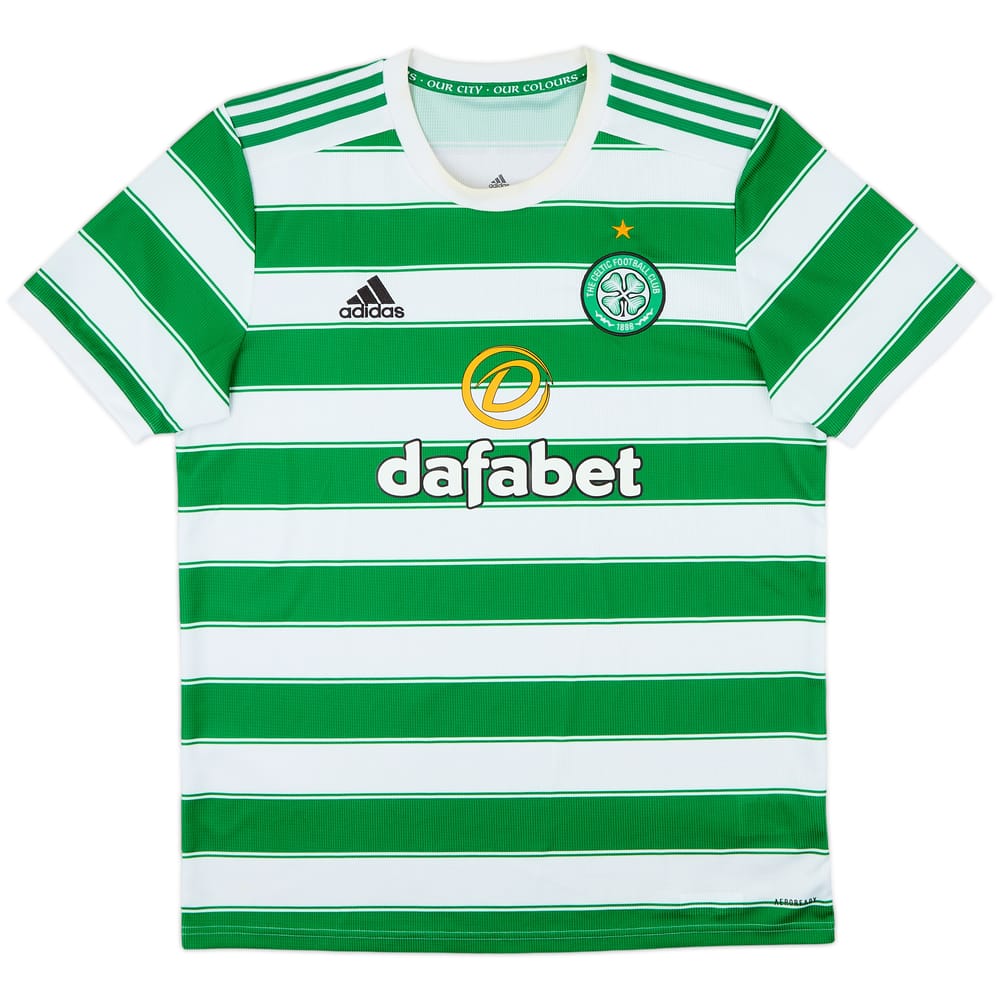 2021-22 Celtic Home Shirt - 5/10 - (L)