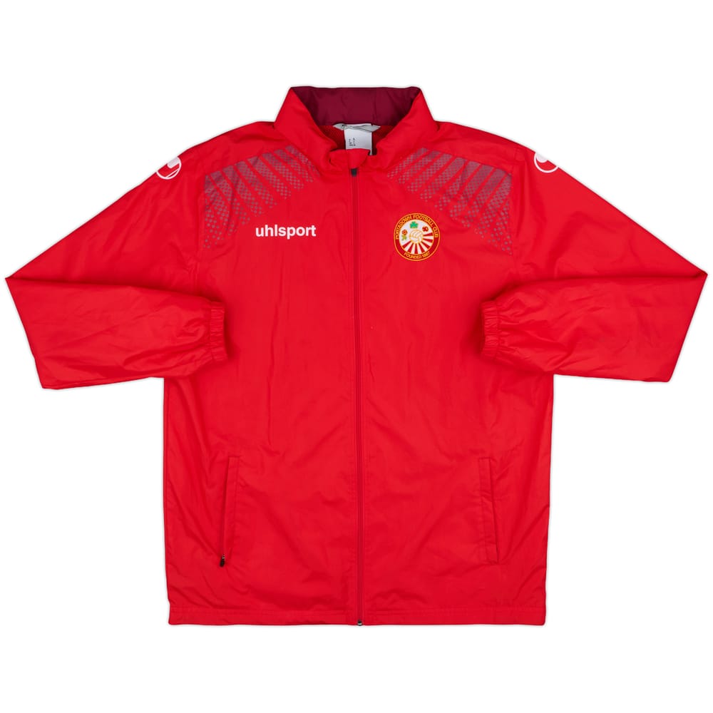 2016-17 Portadown Uhlsport Hooded Rain Jacket - 8/10 - (L)