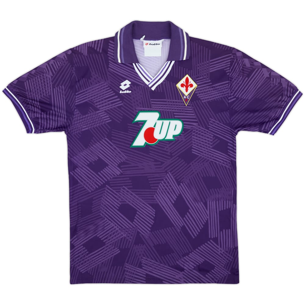 1992-93 Fiorentina Home Shirt - 8/10 - (M)