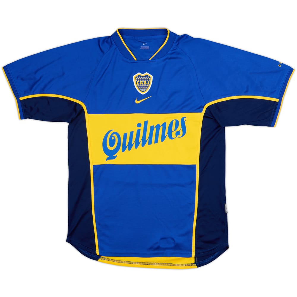 2001-02 Boca Juniors Home Shirt - 9/10 - (S)