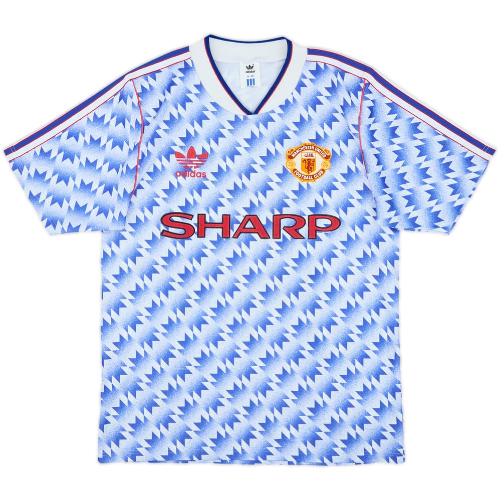 1990-92 Manchester United Away Shirt - 8/10 - (S)