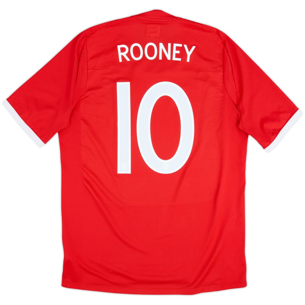 2010-11 England Away Shirt Rooney #10 - 5/10 - (L)