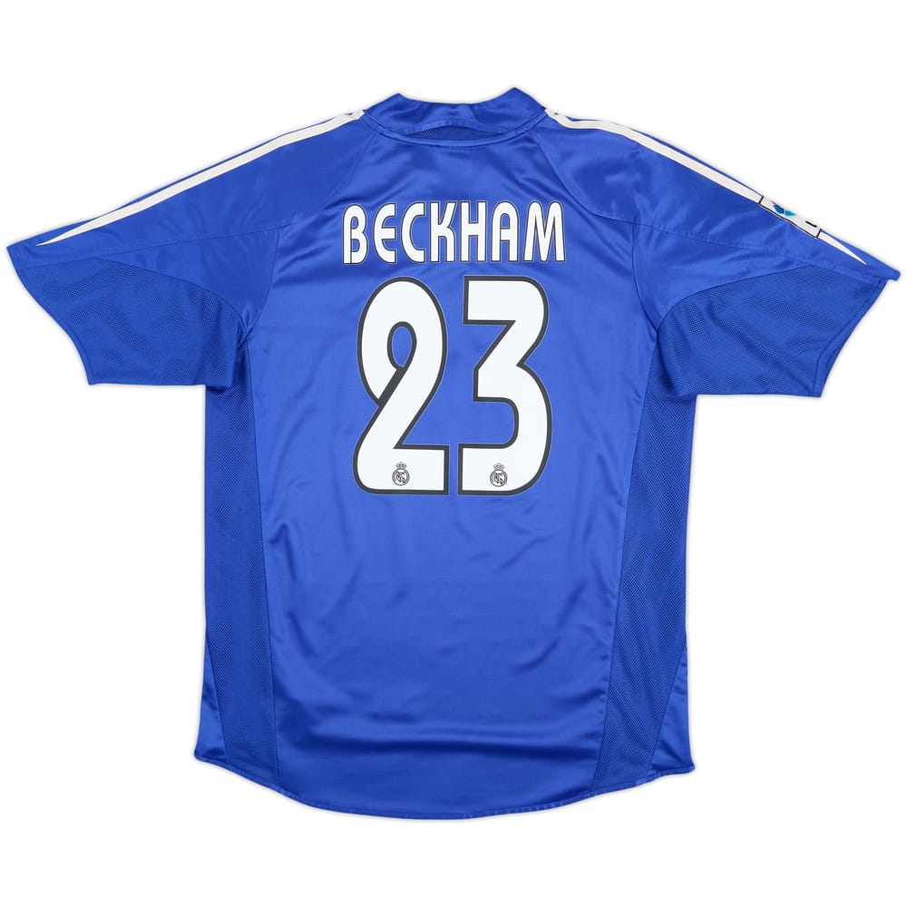 2004-05 Real Madrid Third Shirt Beckham #23 - 7/10 - (M)