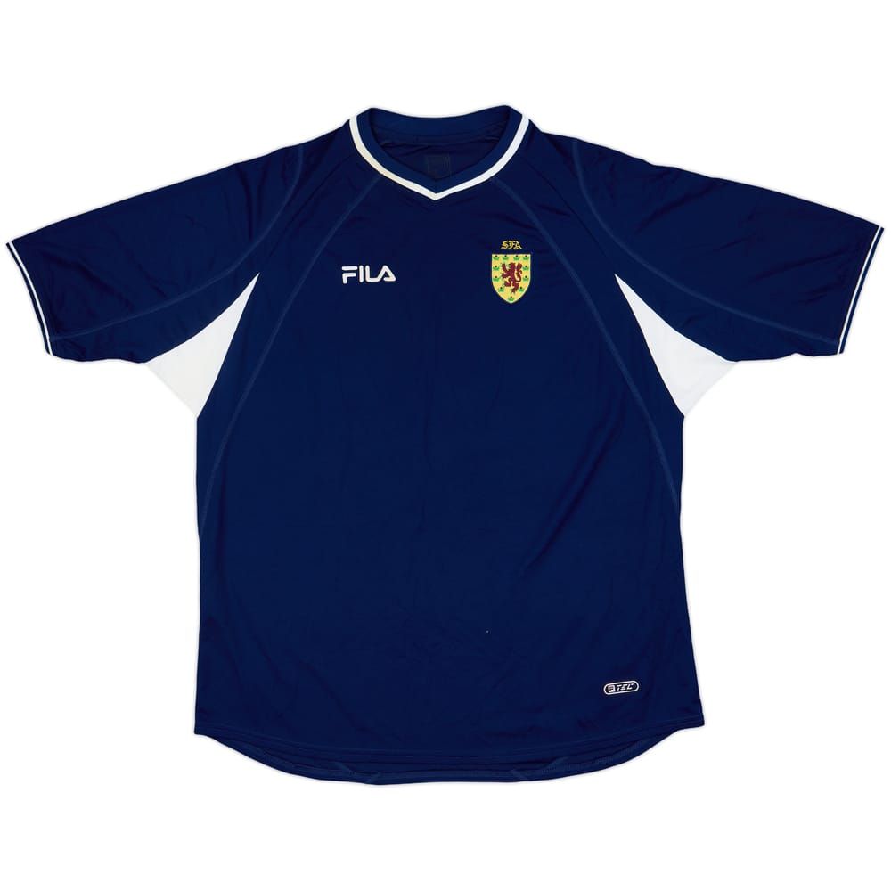 2000-02 Scotland Home Shirt - 7/10 - (XXL)