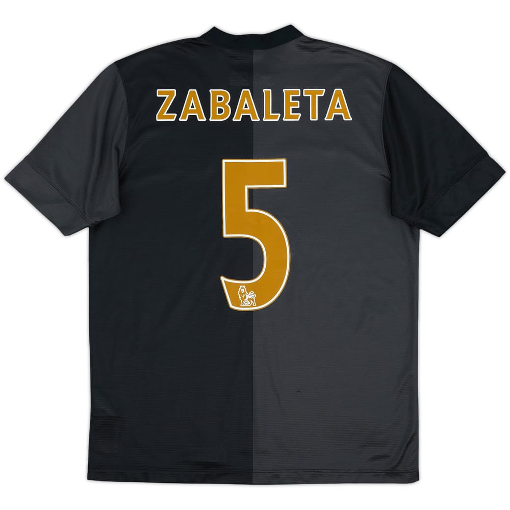 2013-14 Manchester City Away Shirt Zabaleta #5 - 8/10 - (XL.Boys)