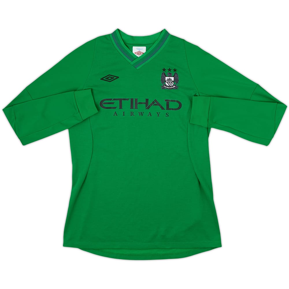 2011-12 Manchester City GK Shirt - 6/10 - (XL.Boys)