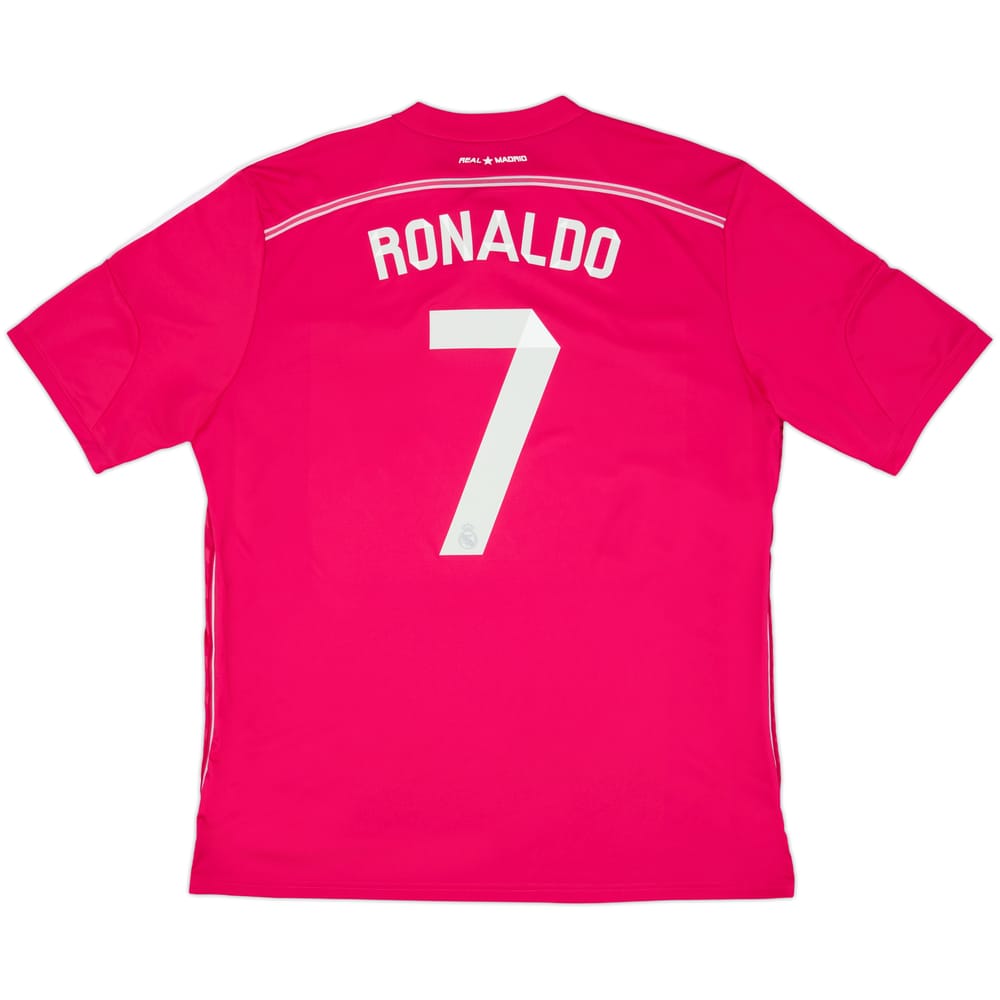 2014-15 Real Madrid Away Shirt Ronaldo #7 - 9/10 - (XXL)