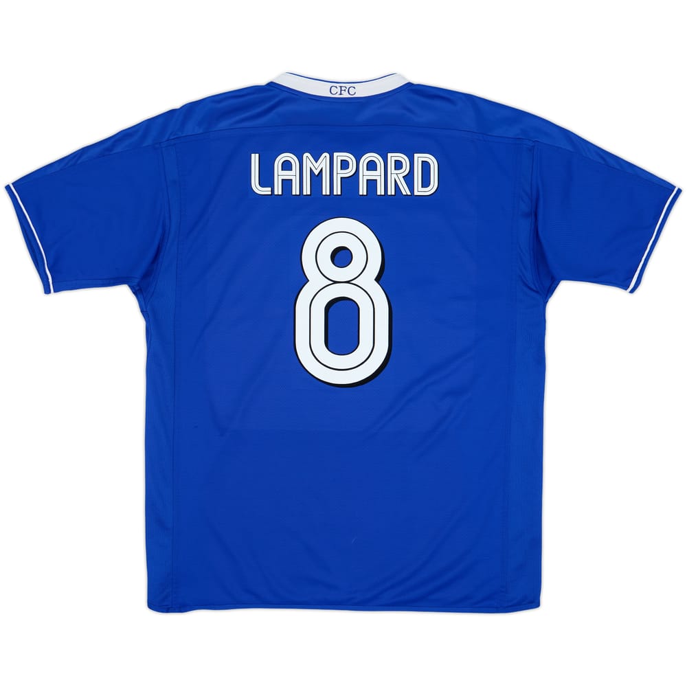 2003-05 Chelsea Home Shirt Lampard #8 - 5/10 - (XL)