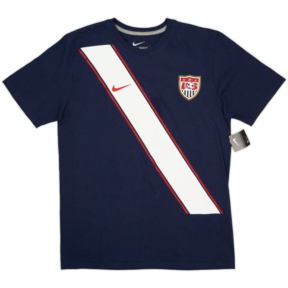 2010-11 USA Nike Cotton Tee USA #10 (L)