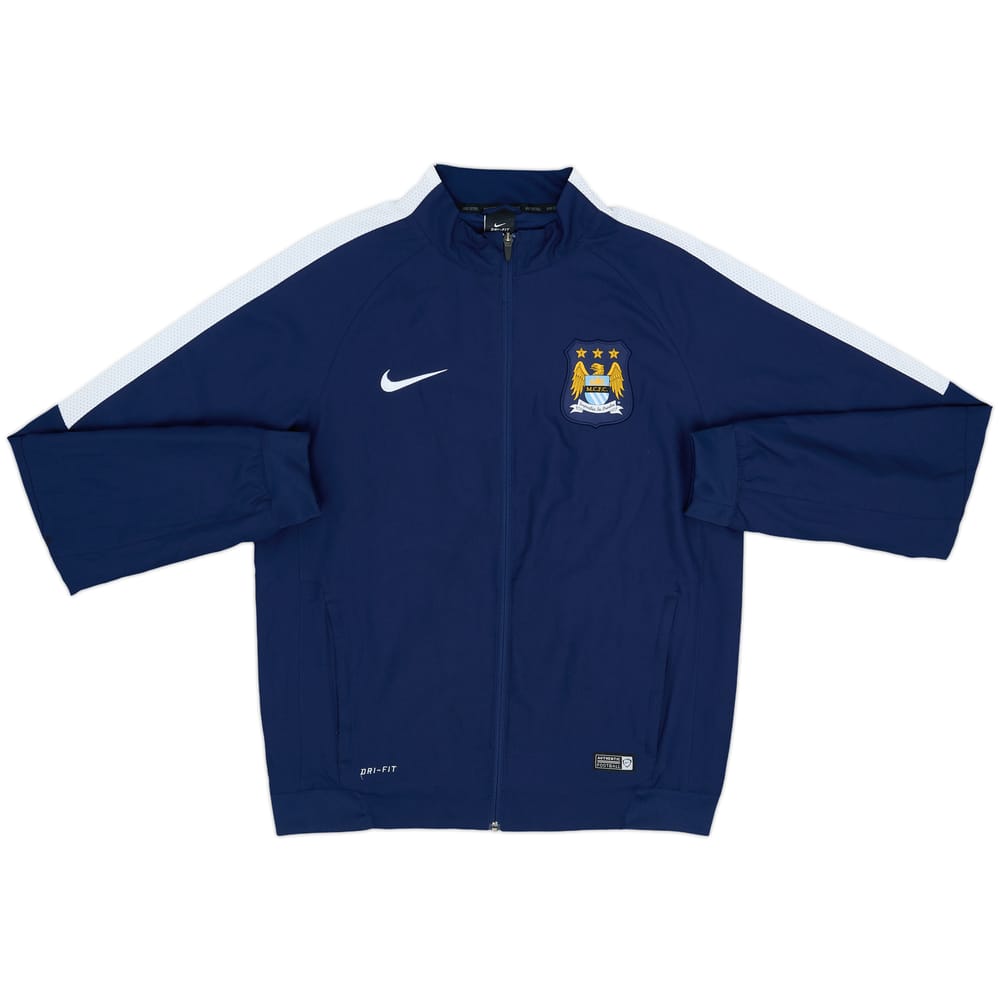 2013-14 Manchester City Nike N98 Track Jacket - 7/10 - (M)