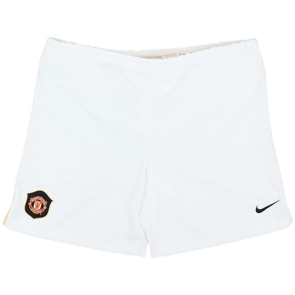 2006-07 Manchester United Home Shorts - 5/10 - (S)