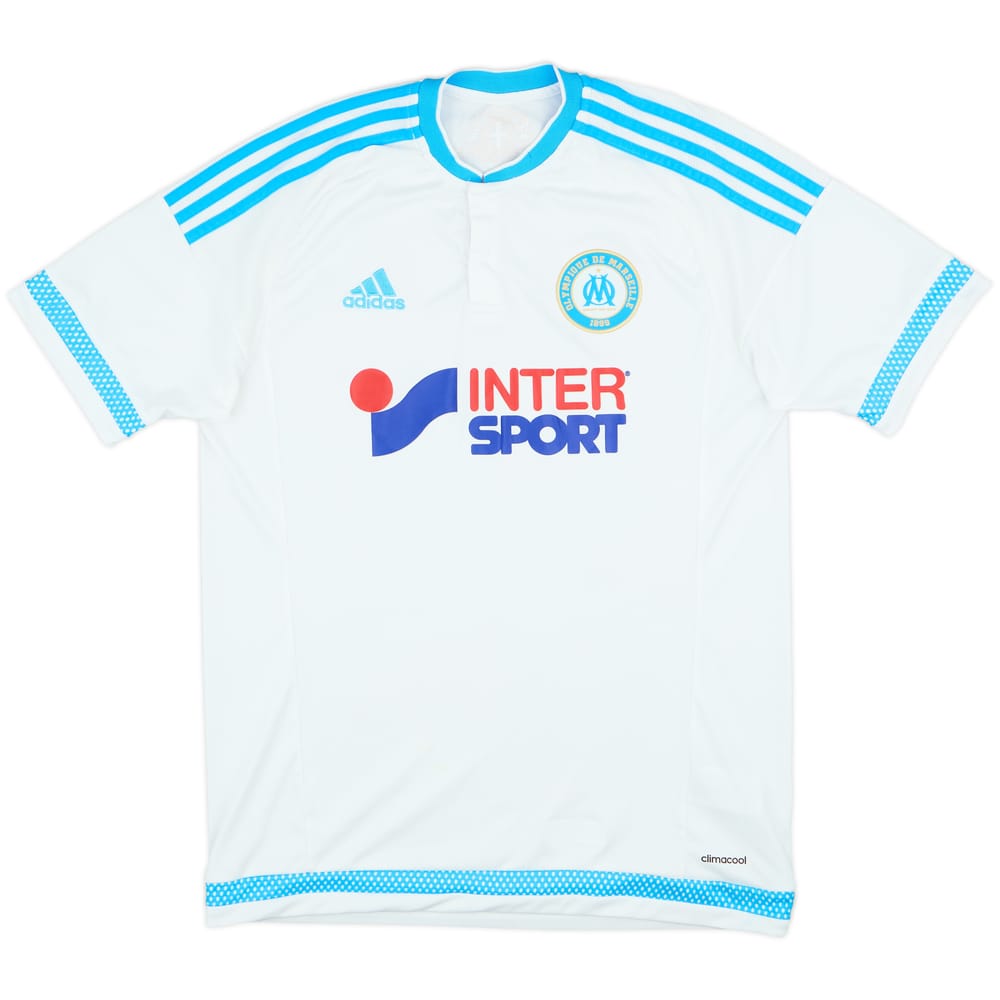 2015-16 Olympique Marseille Home Shirt - 9/10 - (M)