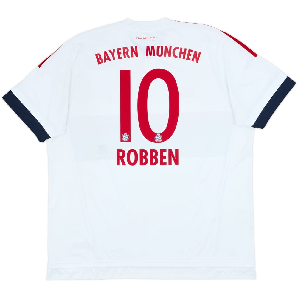 2015-16 Bayern Munich Away Shirt Robben #10 - 6/10 - (XXL)