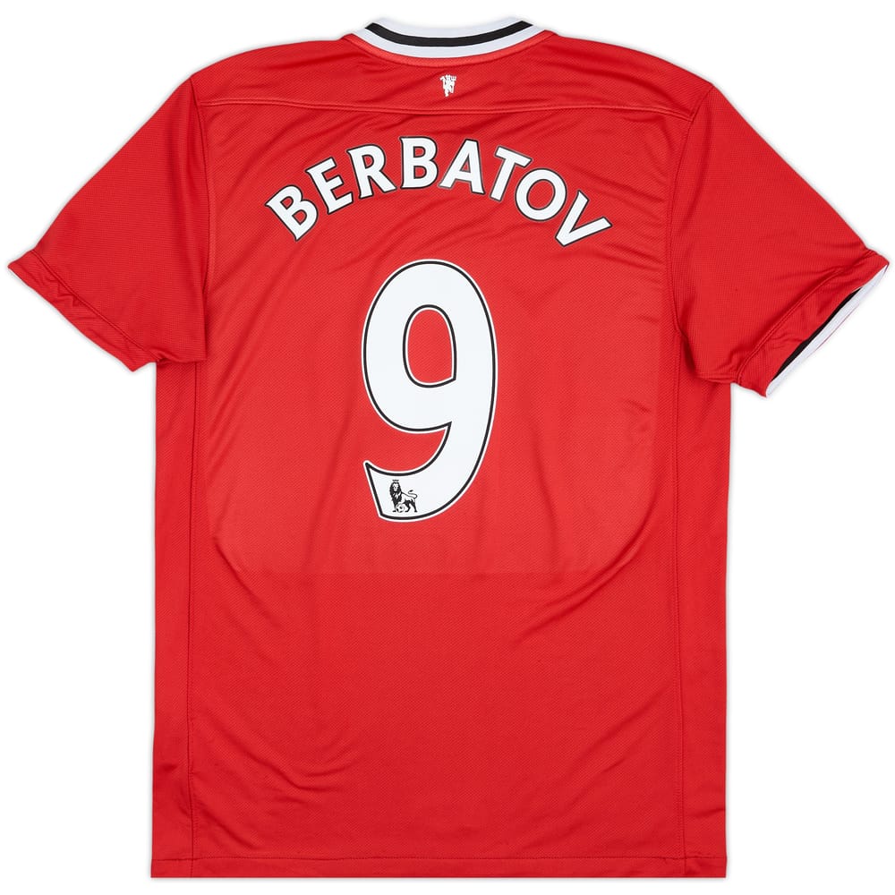 2011-12 Manchester United Home Shirt Berbatov #9 - 5/10 - (L)