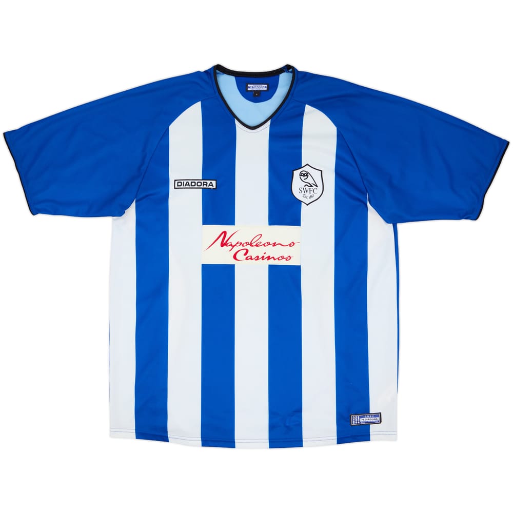 2003-05 Sheffield Wednesday Home Shirt - 9/10 - (XL)