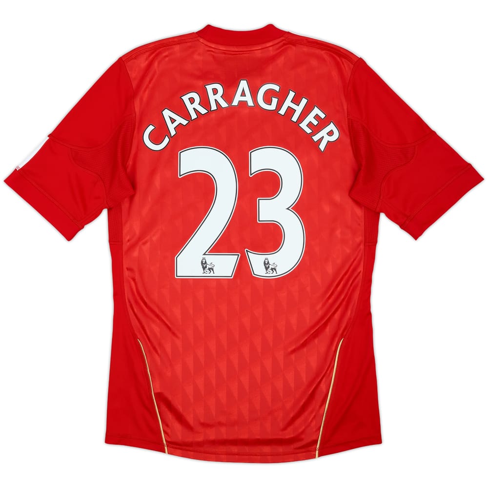 2010-12 Liverpool Home Shirt Carragher #23 - 7/10 - (S)