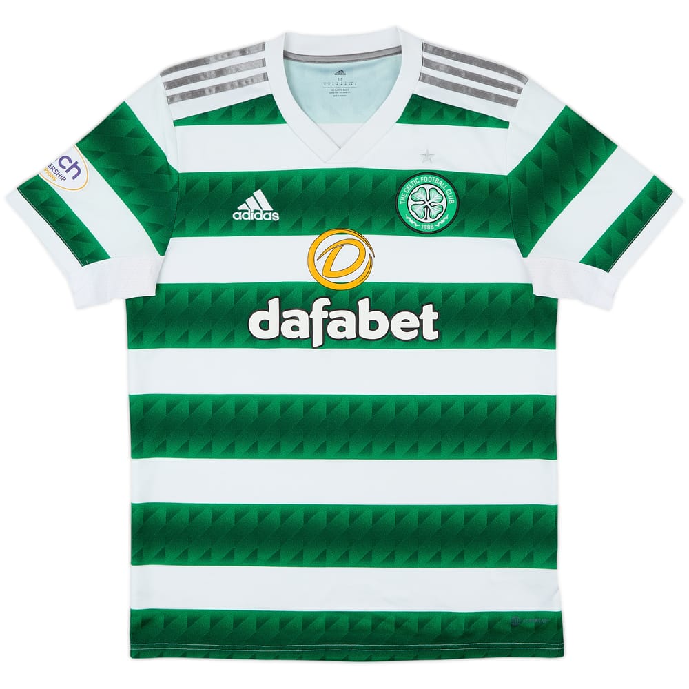 2022-23 Celtic Home Shirt - 7/10 - (M)