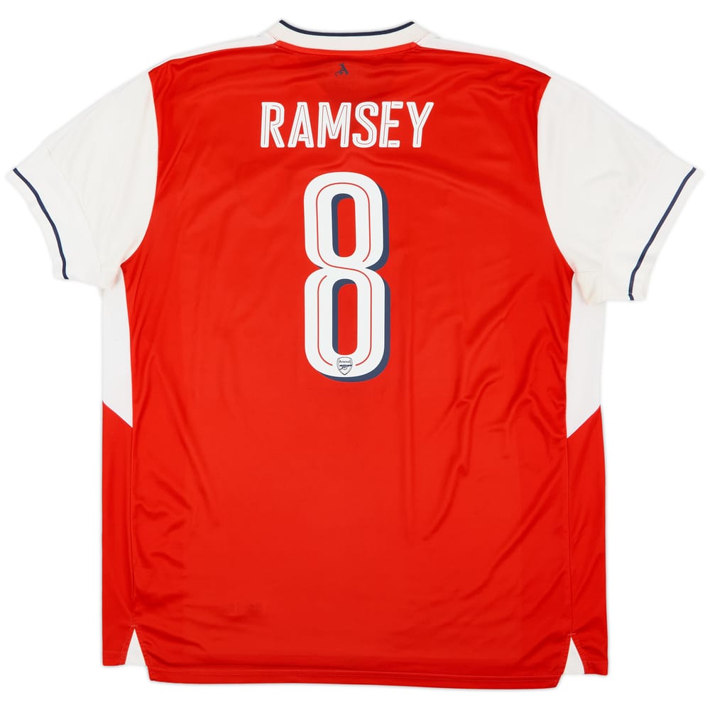 2016-17 Arsenal Home Shirt Ramsey #8 - 6/10 - (XXL)
