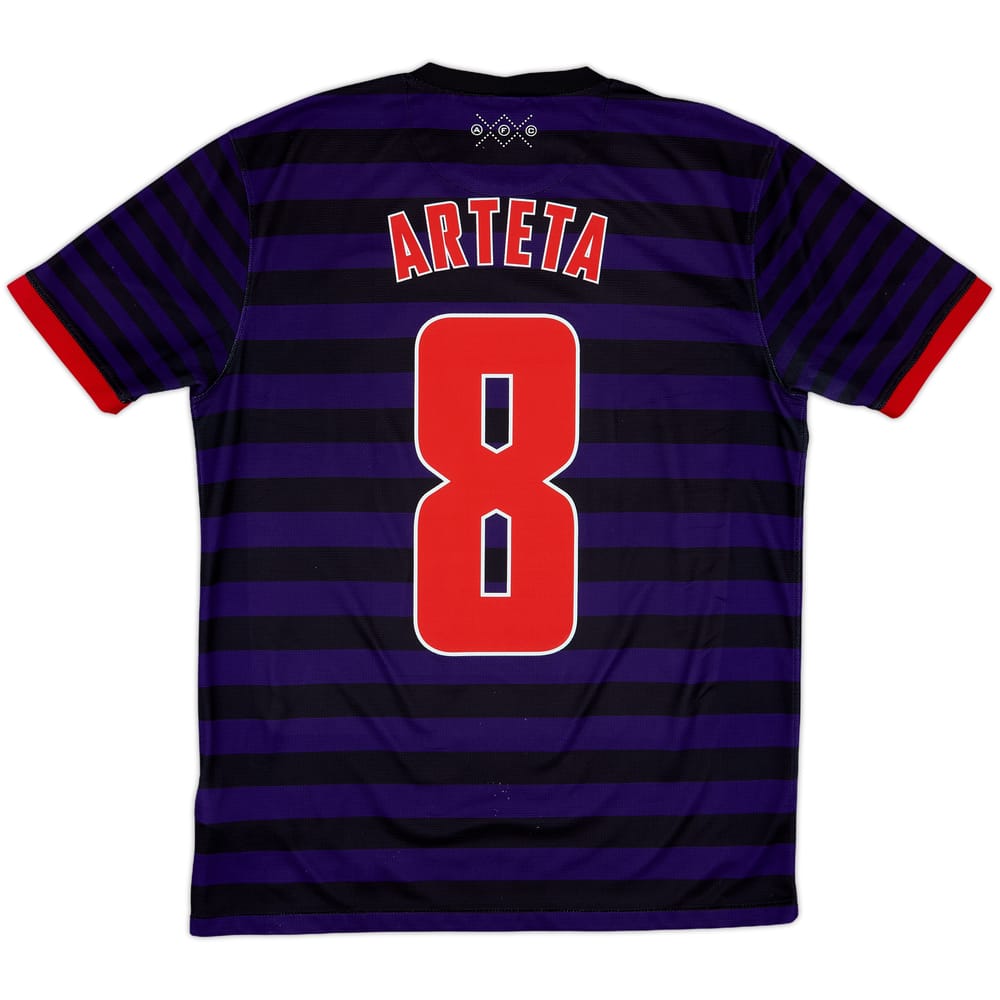 2012-13 Arsenal Away Shirt Arteta #8 - 7/10 - (M)