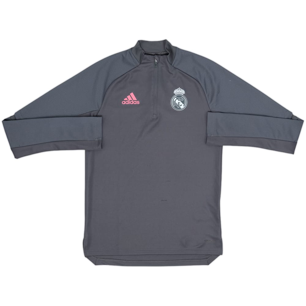 2020-21 Real Madrid adidas 1/4 Zip Drill Top - 8/10 - (XS)