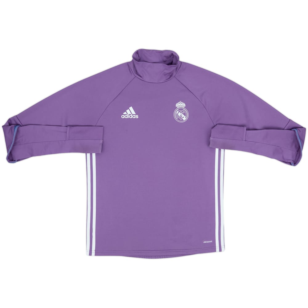 2016-17 Real Madrid adidas Drill Top - 8/10 - (S)