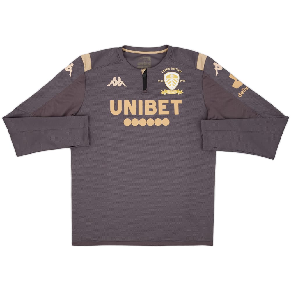 2019-20 Leeds Kappa 1/4 Zip Drill Top - 8/10 - (L)
