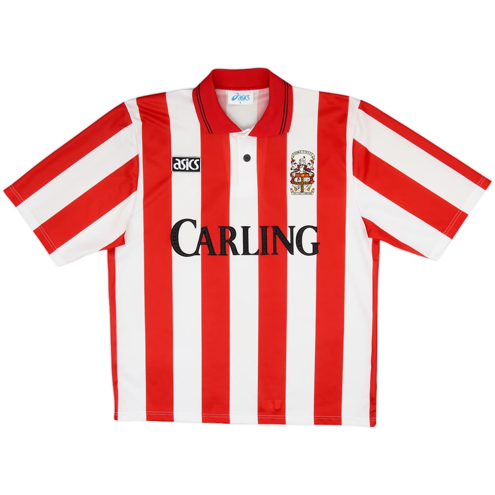 1993-94 Stoke City Home Shirt - 9/10 - (L)