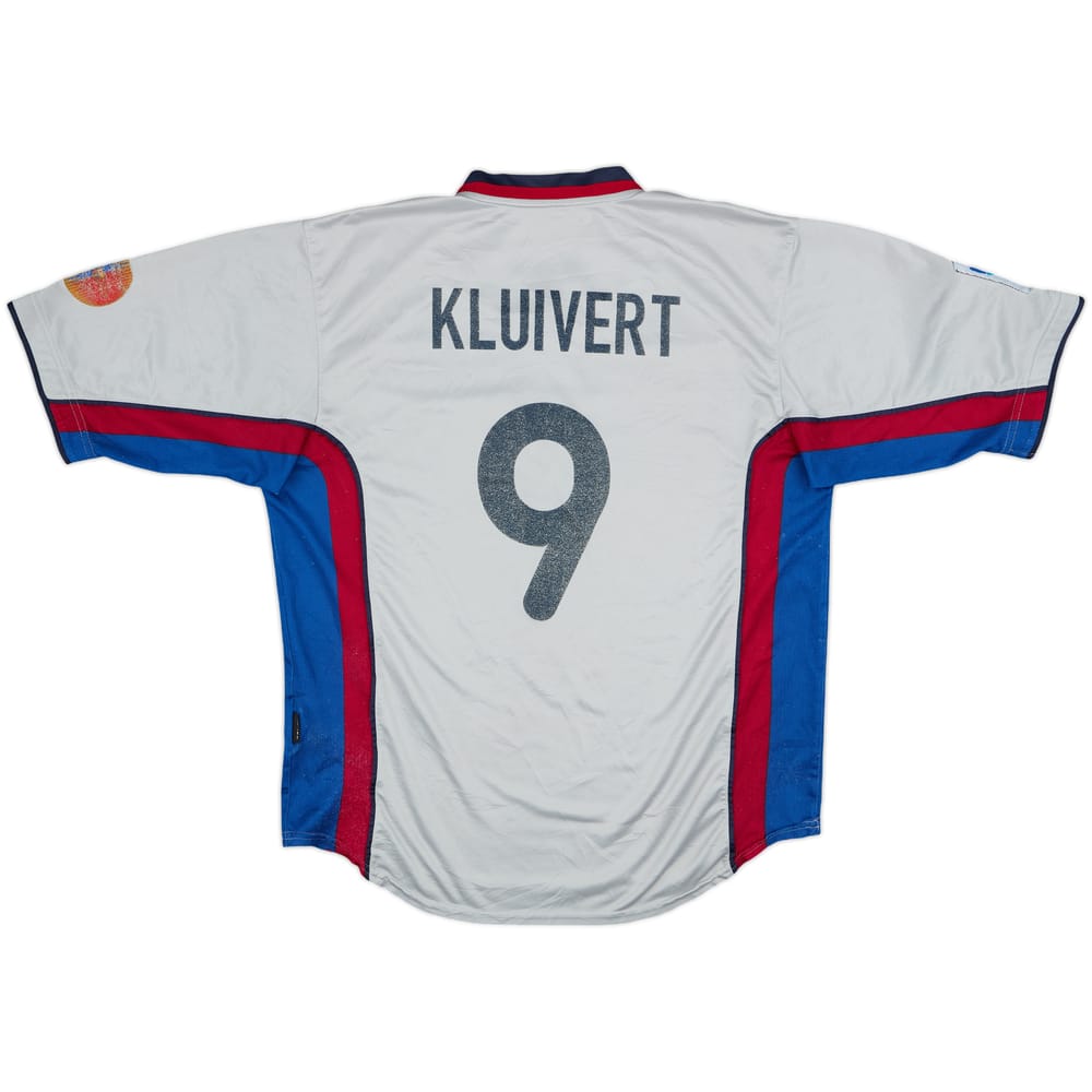 1998-01 Barcelona Away Shirt Kluivert #9 - 5/10 - (M)