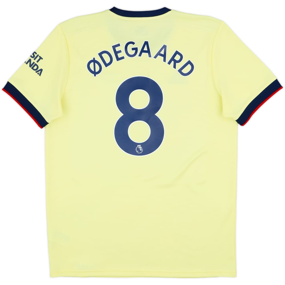2021-22 Arsenal Away Shirt Odegaard #8 - 8/10 - (L)