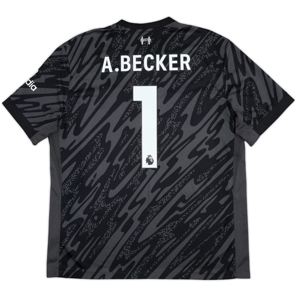 2024-25 Liverpool GK S/S Shirt A.Becker #1 - 10/10 - (XL)